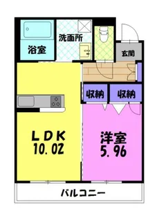 サニーコートダイドー P【2階】の間取り