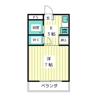 サニーハイツ長久手【2階】の間取り