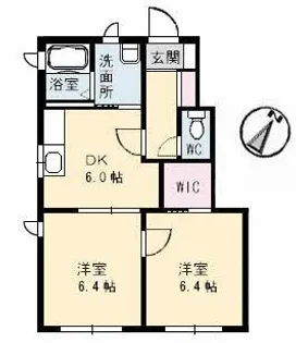 イデアルメゾン A棟【1階】の間取り