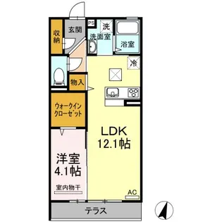 トレゾールブラン【3階】の間取り