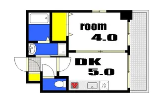 ORIENT BLD No.123【14階】の間取り
