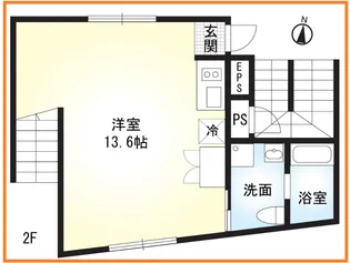 LUMIERE南品川B【2階】の間取り