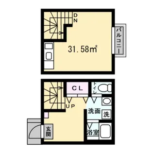 みどりとひだまりのパサージュ【1階】の間取り