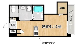 La nature大野【4階】の間取り