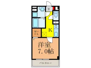 アンプルールフェール雅【3階】の間取り