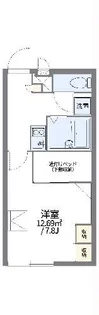 レオパレススマイルM【2階】の間取り