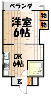 VIP浅野【2階】の間取り