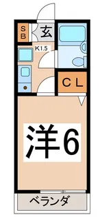 ボヌール3番館【1階】の間取り