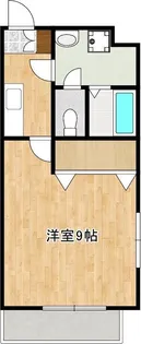 メゾン黒髪【4階】の間取り