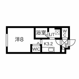 Peche桑園 B【1階】の間取り