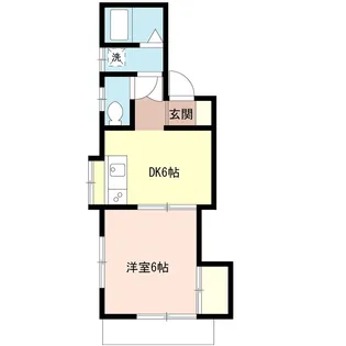 緑ヶ丘レジデンス【1階】の間取り