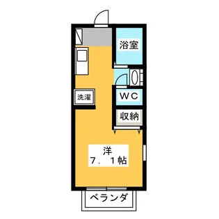 ステュディオ大谷【2階】の間取り