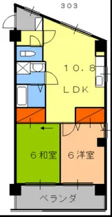 佐藤ビル【3階】の間取り