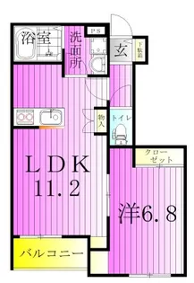 グランジュール【1階】の間取り