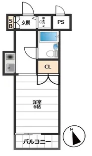 日神パレス西台【2階】の間取り