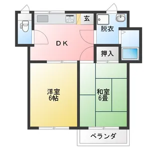 青ビル【3階】の間取り