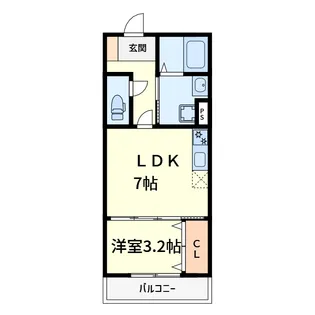 Sパレス【1階】の間取り