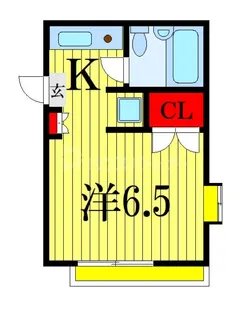 エルメゾン菅野【2階】の間取り