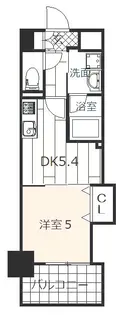THE SQUARE・Platinum Residence【6階】の間取り