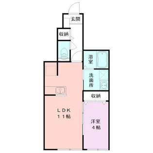 BUENA天神尾【1階】の間取り