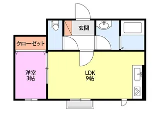 アイベリーI.N【2階】の間取り