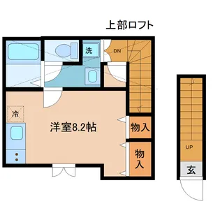 リーコーポ伍番館【2階】の間取り