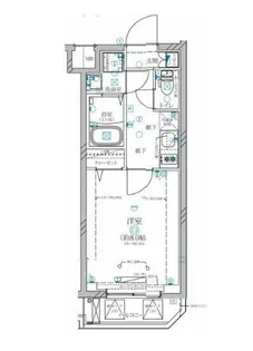 ディアレイシャス等々力【3階】の間取り