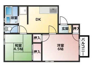 Park Terrace Tajimi【2階】の間取り