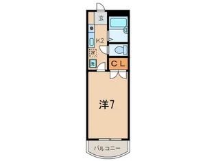 ヴェルドミ-ル新川崎【2階】の間取り