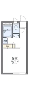 レオパレス立花寺II【1階】の間取り