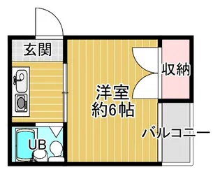 ヴィラ港晴【2階】の間取り