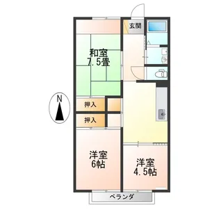 プチメゾンA【1階】の間取り