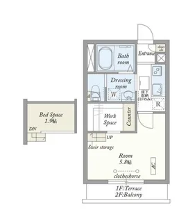 My Style 南行徳【2階】の間取り
