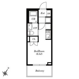 シュロス高田馬場【5階】の間取り