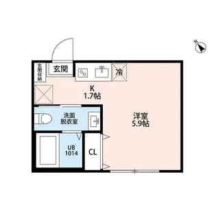 Gold Lagoon 富岡東【2階】の間取り