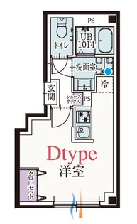 b’CASA川口青木【3階】の間取り