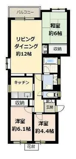 パーク・ハイム自由ヶ丘【3階】の間取り