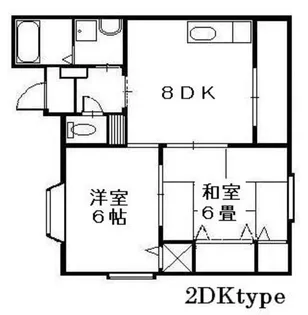 セレクション吉島【1階】の間取り