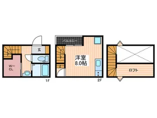 グロワールの間取り