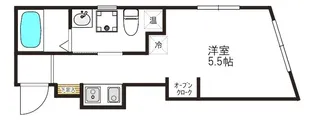トライベッカ武蔵小山【1階】の間取り