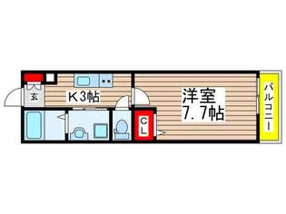 ガーデンヒルズ幕張本郷【1階】の間取り