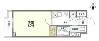 コンフォリア桜上水【2階】の間取り