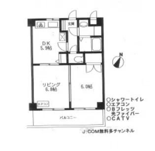 カーサ【3階】の間取り