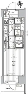 PREMIUM CUBE G 東新宿【3階】の間取り