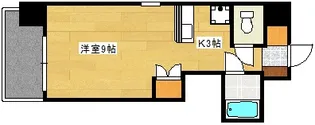 ルナパール大宮【3階】の間取り