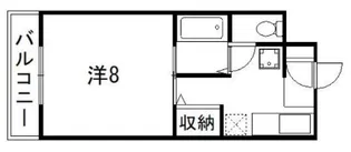 コート・ラ・セーヌ【2階】の間取り