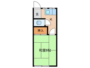 森アパート【2階】の間取り