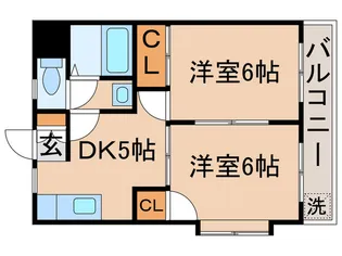 小島ハイツ【1階】の間取り