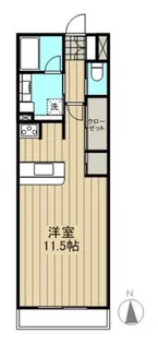 ロイヤルパーク多摩川2番館【4階】の間取り