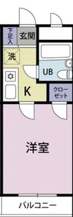 クロノス向ヶ丘【1階】の間取り